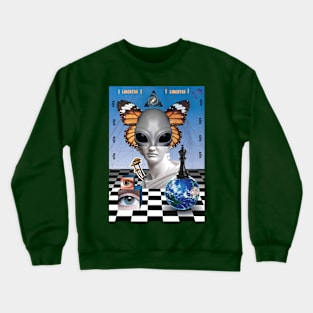 collage Crewneck Sweatshirt